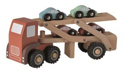 Egmont Toys Biltransporter med gummihjul