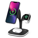 Qi Laddstation för Apple enehter iPhone, Apple Watch & AirPods