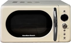 Hamilton Beach HB70H20C Cream 20Ltr Retro Microwave 700Watt