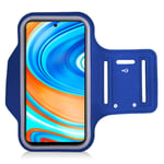 KP TECHNOLOGY Xiaomi Redmi Note 9 Pro/Redmi Note 9S Armband - Case for Running, Biking, Hiking, Canoeing, Walking, Horseback Riding and other Sports for Xiaomi Redmi Note 9 Pro/Redmi Note 9S (BLUE)