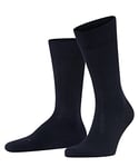 FALKE Men's Sensitive London M SO Cotton With Soft Tops 1 Pair Socks, Blue (Dark Navy 6375) new - eco-friendly, 5.5-8