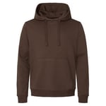 Resteröds Bamboo Hooded Shirt Brun Small Herr