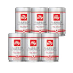 Illy Espresso Classico 6x250g Hela Kaffebönor