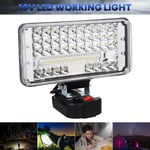 Working Lamp Spotlight Flashlight Rechargeable Battery Operated Handheld