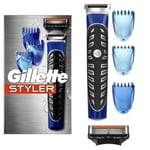 Gillette 4-in-1 Precision Body and Beard Trimmer for Men -  Razor and Sculpter w