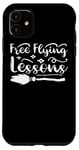 iPhone 11 Free Flying Lessons - Halloween Witch Funny Case