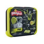 Swingball Pro All Surface, Black and Yellow, Outdoor Activities, Traditional Pole in the Ground Swingball, Real Tennis Ball and 2 Championship Bats, Suitable for Everyone 6 years+