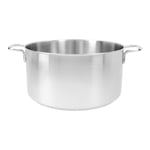 Demeyere Apollo 7 28 cm 18/10 Stainless Steel Stew pot without lid silver