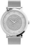 Timex TW2U67000 Women's Celestial Opulence 38mm Silver-tone Watch