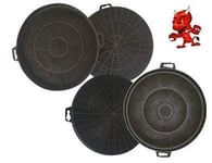 Mega Saving Set 4 Activated Carbon Filter Filters Carbon Filter for Exhaust Hood Cooker Hood Siemens LC45655SG01