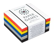 - Fredericks & Mae Paper Games Dots Boxes Hex Hedron Nim Tic-Tac-Toe Bok