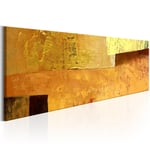 Billede - Golden Torrent - 150 x 50 cm - På italiensk lærred