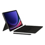 Samsung Keyboard Book Cover for Galaxy Tab S9 /S9 FE with Built-in Touch Pad - Keyboard Cover only , Tablet not included