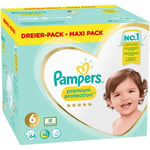 Pampers PAMPERS : Premium Protection - Couches taille 6 (13kg+) 64 couches