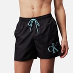 Calvin Klein Swimwear Logo-Print Shell Swimming Shorts - XXL