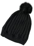 Malu Knit Hat Vintermössa Black Barn Name it