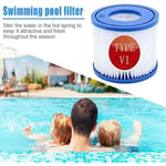 Cartouches filtrantes pour piscine pour Bestway VI pour Lay-Z-Spa Miami, Lot de 4 filtres, cartouche filtrante filtre de nettoyage de piscine