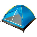 AKTIVE Tente Dome 4 Personnes 210 x 240 x 130 cm Mixte, Bleu
