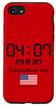 Coque pour iPhone SE (2020) / 7 / 8 USA 4th Of July Shirts With USA Flag Happy Independence Day
