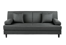 Habitat Chase Fabric 3 Seater Clic Clac Sofa Bed - Charcoal