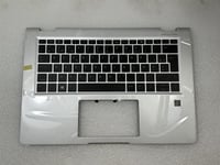For HP EliteBook x360 1030 G2 929985-A41 Belgian Palmrest Keyboard Top Cover NEW