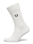 Classic Laurel Wreath Sock Underwear Socks Regular Socks White Fred Perry