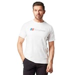 Berghaus Men's Big Corp Logo T-Shirt, Pure White, S