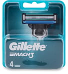 Gillette Mach 3 Replacement Blades 4 pack