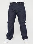 Levi's Big &amp; Tall 501&reg; Original Straight Fit Jeans - Rainforest Rigid - Dark Blue, Indigo, Size 42, Inside Leg Regular, Men
