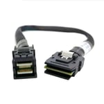 36Pin Mini SAS HD Adapter Cable SFF-8643 to SFF-8087 Server Motherboard 1M 12Gb