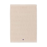 Lexington Velour Jacquard Logo Handduk 70x130 Beige
