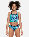Nike Older Kids' (Girls') T-Crossback Midkini Swim Set