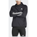 adidas Own The Run 3-stripes Hoodie, storlek X-Large