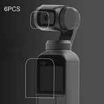 XIAODUAN professional - 6 PCS HD Lens Protector + Screen Film for DJI New Pocket Gimbal