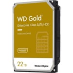 WD Gold Enterprise Class 22 Tt SATAIII 7200 RPM 512 Mt -hårddisk