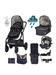 Cosatto Wow 2 Everything Bundle Nature Trail Shadow - Special Edition, Grey