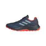 adidas Homme Tracefinder Trail Running Shoes Basket, Wonder Steel/Navy/Impact Orange, 39 1/3 EU