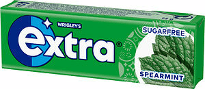 Extra Tuggummi Spearmint paket 14 gr