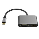 #N/A 3.1 USB-C Hub Type-C To HDMI-VGA Video Converter Converter For