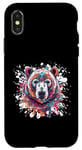 iPhone X/XS Polar Bear Head | Animal Portrait Popart Colorful Case
