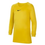 Nike Children's Park First Layer Jersey Ls Trunks, Tour Yellow/Black, XS