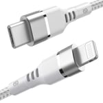 Syncwire USB C to Lightning Cable - [Apple MFi Certified 1.2M/4Ft ] iPhone 12 Charger Cable, 18W/3A PD Fast Charging for iPhone 12/12 mini/12 Pro/12 Pro Max/11/11 Pro/SE2/XR/XS/8/8P, iPad Pro