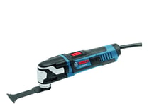 Bosch Professional Multi-Cutter GOP 55-36 (Starlock-Werkzeugaufnahme, 550 Watt, 8.000-22.000 min-1, 1x StarlockMax BIM Tauchsägeblatt, im Karton)