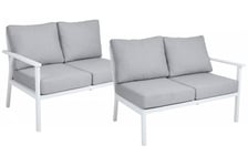 Brafab - Samvaro 2-Sits Avslut H/V Vit