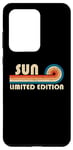Coque pour Galaxy S20 Ultra SUN Surname Retro Vintage 80s 90s Birthday Reunion