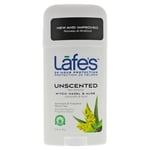 Lafe&apos;s Twist Stick Unscented Deodorant with Witch Hazel and Aloe