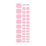 Love'n Layer Solid Toe Poppy Pink Självhäftande nagellack