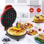 Gaufrier électrique multifunction Plaques de cuission Waffles Grill Appareil croque monsieur