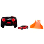 Hot Wheels R/C 1:64 Scale Tesla Roadster, Remote-Control Toy Car, Rechargeable with Controller, On- or Off-Track Racing, For Kids 5 Years Old & Older, HJP78