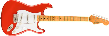 Squier Fender Classic Vibe '50s Stratocaster Startpakke (Fiesta Red)